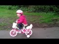 Kids Learning To Ride A Bike