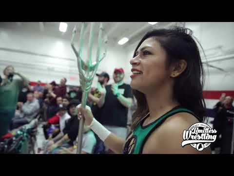 Ashley Vox & Her Deep Sea Entourage Head Into Battle With MJF - Limitless Wrestling