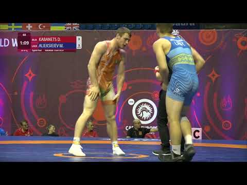 1/8 GR - 80 kg: D. KABANETS (BLR) v. M. ALIEKSIEIEV (UKR)