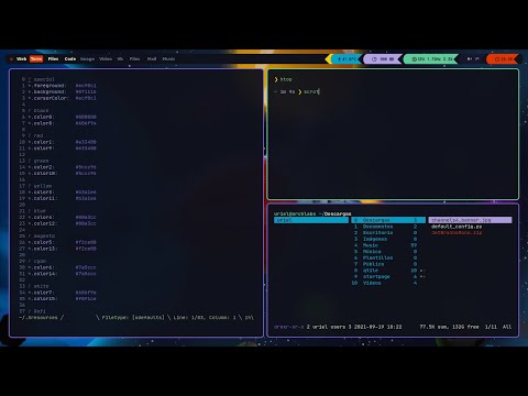 Qtile witgets customization