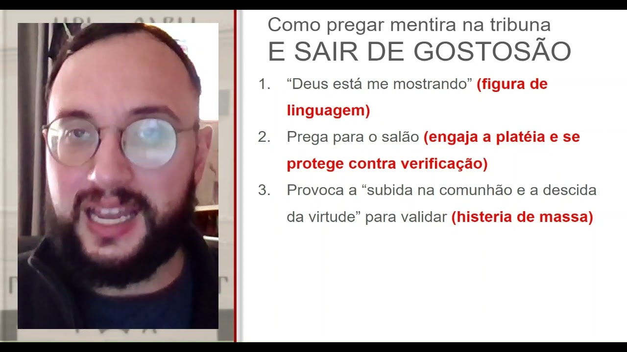 CCB - Como pregar mentira e sair de gostosão - Caô da Cenoura-de-Burro (RMAO #4)