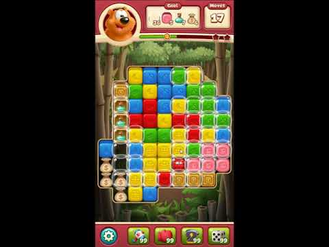 Toon Blast Level 4687 - NO BOOSTERS 🐻🐺🐱 | SKILLGAMING ✔️