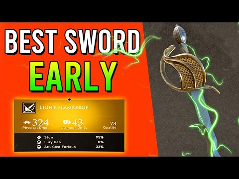 Greedfall Best Sword Early - Legendary Weapon Locations - Light Flamberge!