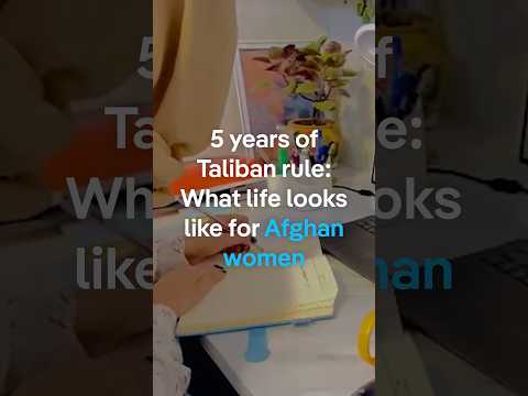 Five years of Taliban rule: What life looks like for Afghan girls and women | DW News