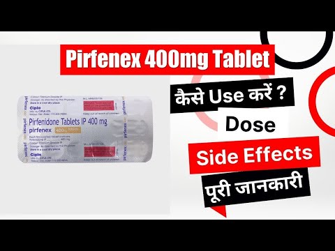 Pirfenex 400 Mg Tablets - Respiratory medicines Supplier from India