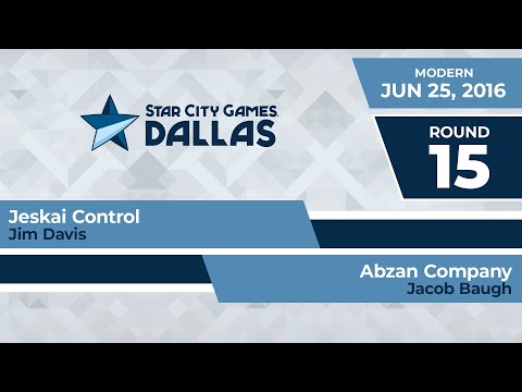 SCGDFW: Round 15 - Jim Davis vs Jacob Baugh | Modern