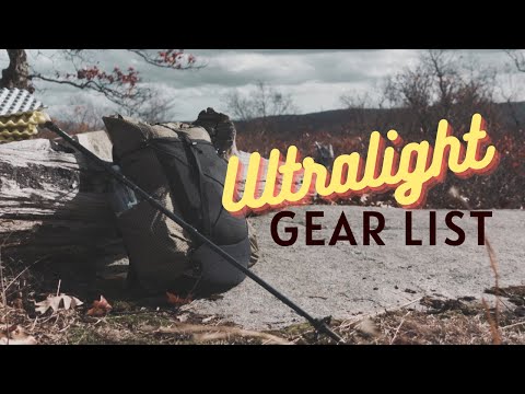 7lbs Ultralight Backpacking Gear List [2023]