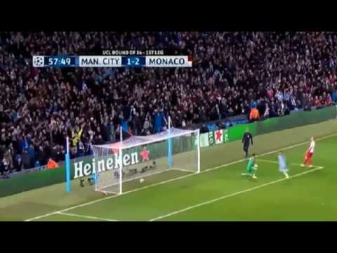 Manchester City vs Monaco 5-3 All Goals and Best Moments 21/02/2017 UEFA Champions League 2017