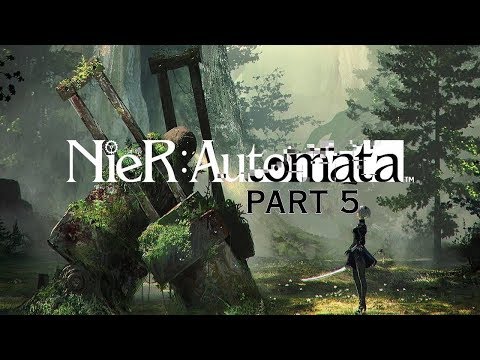 NieR Automata прохождение Part 5 (Создатели)