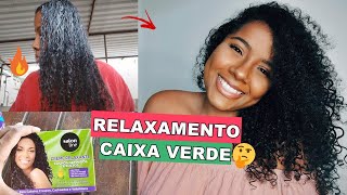 COMO EU FAÇO RELAXAMENTO NO MEU CABELO EM CASA (SALON LINE CAIXA VERDE) - Gessica Alvim ✨