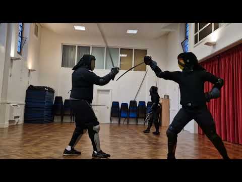 Waterloo Sparring Group - November 2023 - Sabre - James Tamplin vs Jamie MacIver