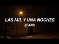 Las Mil y una Noches - Flans - Letra