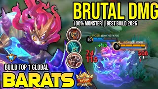 Download lagu BARATS BEST BUILD 2026 | BUILD TOP 1 GLOBAL BARATS GAMEPLAY | MOBILE LEGENDS✓ mp3