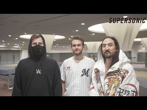 STEVE AOKI x ZEDD x ALAN WALKER Special Video Message at SUPERSONIC 2021