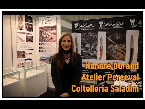 Honoré Durand, Atelier Perceval & Coltelleria Saladini - Neuheiten IWA Messe Nürnberg 2017