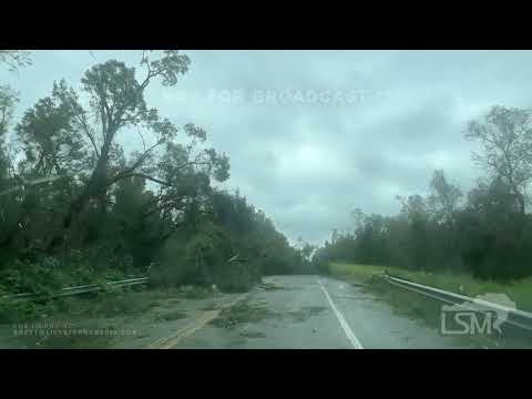 08-30-2023 Lee, FL - Rolled Semis and Large Trees Down