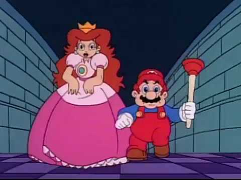 The Adventures of Super Mario Bros. 3 - Level 6 - Princess Toadstool & A Koopa | Video Game Cartoons