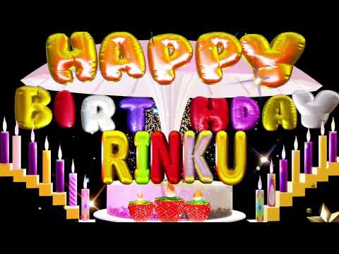 Rinku Name Happy Birthday Song | Happy Birthday To You - Rinku #birthdaysong