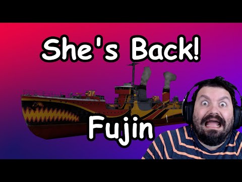 World of Warships | Fujin She's Back! | Wookie Legend