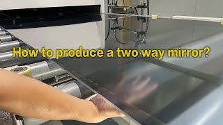 Likebond: How to produce an two way mirror