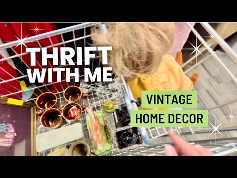 Thrifting The Salvation Army Thrift Store Plus 2 More Charity Shops For Vintage Home Decor 🇨🇦
