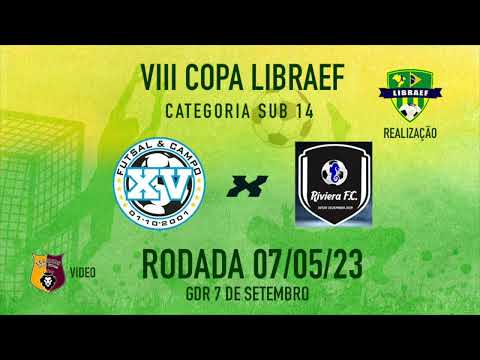 XV PIRITUBA x RIVIERA FC - Sub 14