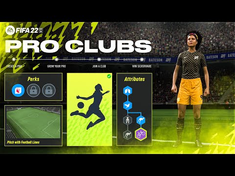 WELCOME TO FIFA 22 PRO CLUBS! NEW FIFA 22 FEATURES!