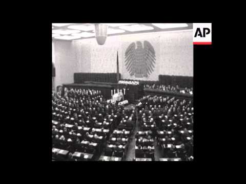 SYND 19 12 63 FUNERAL OF ERICH OLLENHAUER IN BONN