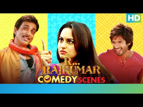 R Rajkumar Hindi Movie – Best Comedy Scenes | Shahid Kapoor Sonakshi Sinha & Sonu Sood