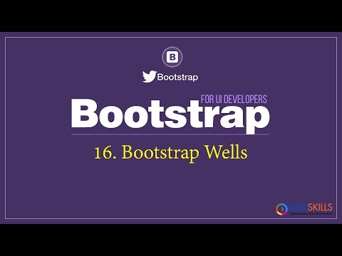 16.Bootstrap Wells tutorial