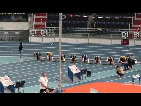 60m M bieg 1 - Toruń 20230122