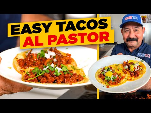 How to Make the FASTEST Tacos al Pastor (Ground Pork Method & Adobo Recipe)
