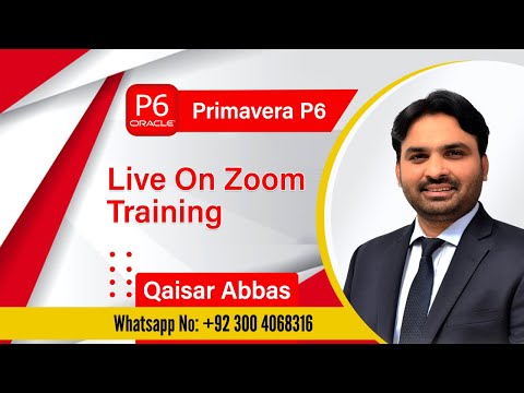 Live Online Primavera P6 Training