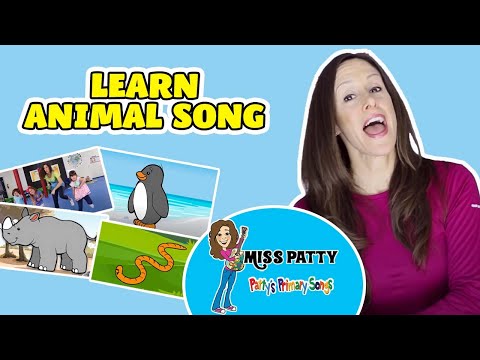 Learn Animal Song for Children | Dancing Song for Kids | If I Were An Animal Song by Patty Shukla