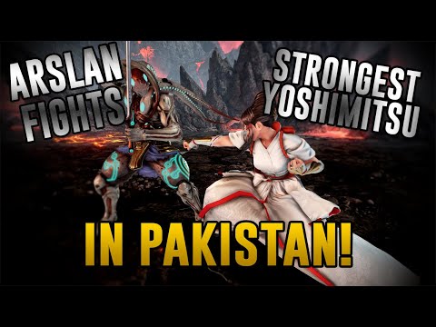 Arslan fights Sajawal | The strongest Yoshimitsu from Pakistan!