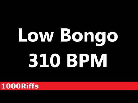 Low Bongo Metronome : 310 BPM ✓ Beats Per Minute