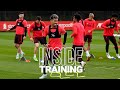 Inside Training: 22 goals, head tennis & free-kicks ahead of Man City