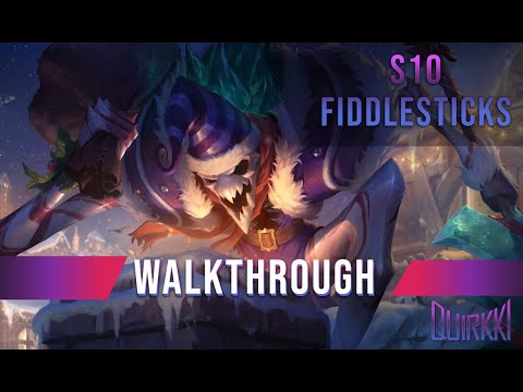 Season 10 Fiddlesticks Walkthrough with Commentary