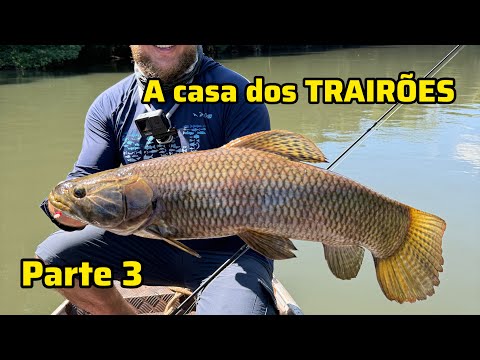 A CASA DOS TRAIRÕES - Acampamento no Mato Grosso - parte 3