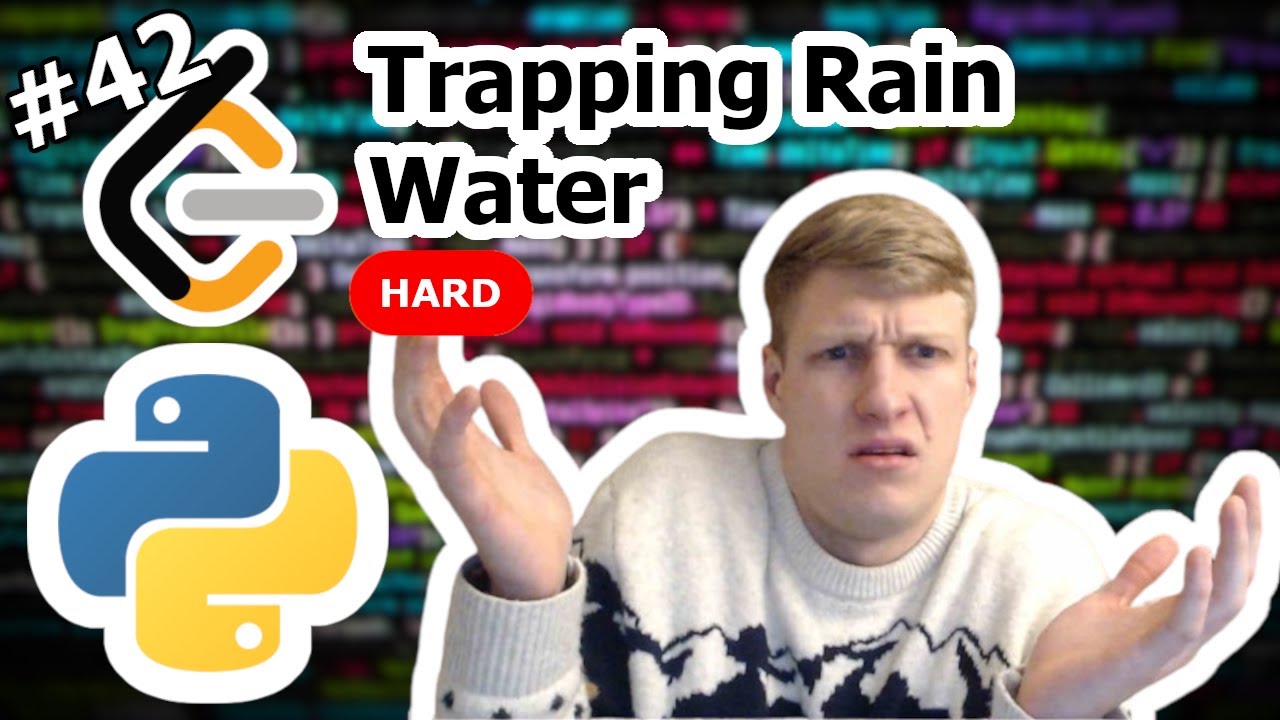 Trapping Rain Water Python Solution - LeetCode #42