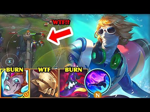 Wild Rift China Singed Top | BROKEN SINGED STRATEGY?! TOO FAST & ANNOYING TO STOP | Build & Runes