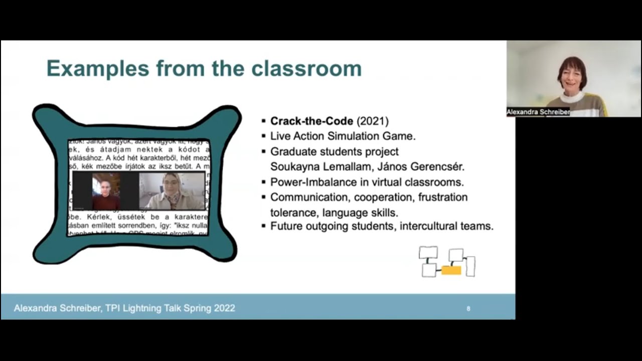 Games and Play for Intercultural Learning -- Alexandra Schreiber