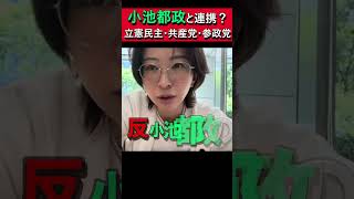 【立憲民主党/共産党/参政党】小池都政と連携する？ #さとうさおり