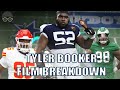Dallas Cowboys Rookie Tyler Booker WHOOPS All Pro Dts Jalen Carter Chris Jones Film Session