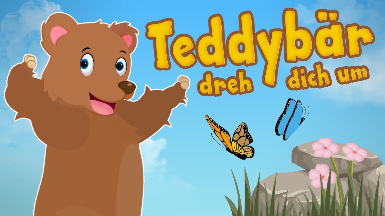 Teddybär, Teddybär, dreh dich um 🧸 Bär Kinderlied • Kindermusik zum Tanzen • Piano Papa