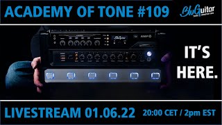 Video thumbnail for Academy Of Tone #109: introducing AMPX by BluGuitar with founder and designer Thomas Blug! by BluGuitar - Tone Innovation For Guitarists