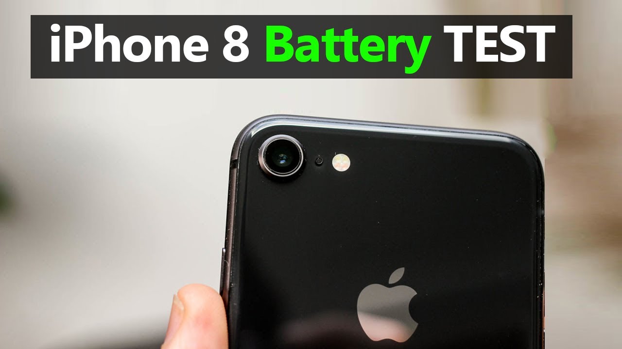 iPhone 8 Full Day Battery Drain Test | Battery Life Test