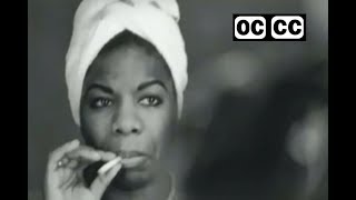 Nina Simone - I Wish I Knew How It Would Feel To Be Free - closed captioned