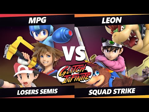 Glitch Infinite Losers Semis - MPG Vs. LeoN - SSBU Ultimate Tournament