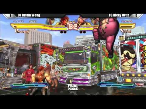 Justin Wong vs Ricky Ortiz - Street Fighter X Tekken - Final Round XVI Top 8